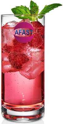 AFAST Stylish Multi-Purpose Beverage Tumbler Drinking Glass,250 ml -KT5 Glass Water/Juice Glass(250 ml, Glass, Clear)