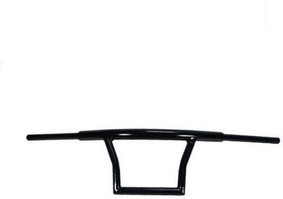 BikerZ Gallery Handle Bar Black Universal Handlebar -12568 (Black) Handle Bar(Black)