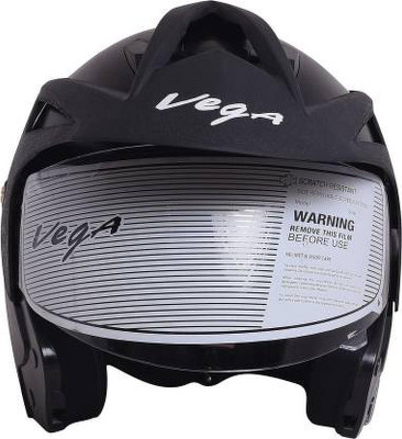 VEGA CRUX OFF Motorbike Helmet(Black)