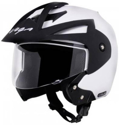 VEGA CRUX OFF Motorbike Helmet(White)
