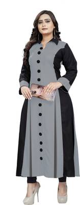 FASHION YARI Women Colorblock Flared Kurta