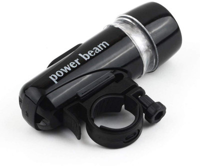 BLAPOXE Bicycle Cycle 5 LED Power Beam Front Head Light Headlight LED Headlamp(Black)