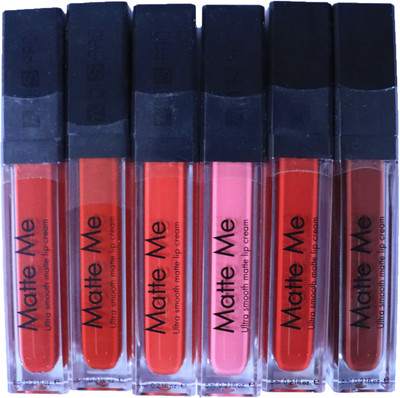 ads ULTRA SMOOTH MATTE LIPSTICK(PACK OF 6)(Mix, 100 g)