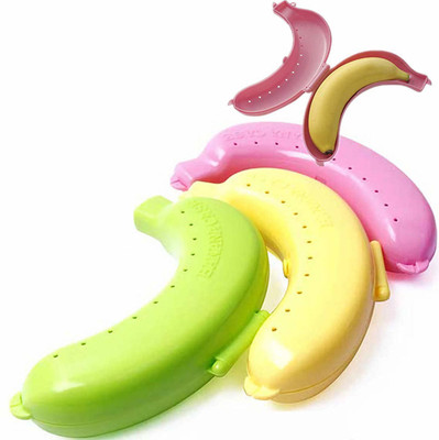 Vittamix Banana Case for School Collage Baby Fruit case 3 Containers 1 Containers Lunch Box(200 ml)