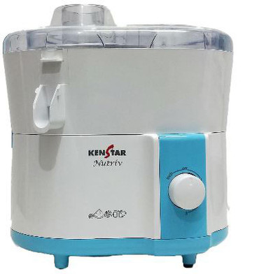 Kenstar KJNUT45B2P-DJS 450 Juicer Mixer Grinder (2 Jars, White)
