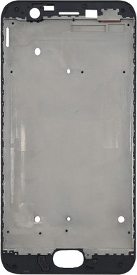 Spares4ever Oppo A57 Black Front Panel(Black)