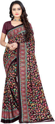 Leelavati Paisley Daily Wear Georgette Saree(Multicolor)