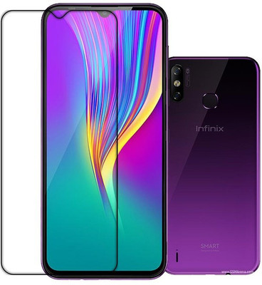 SOMTONE Front and Back Tempered Glass for Infinix Smart 4c(Pack of 1)