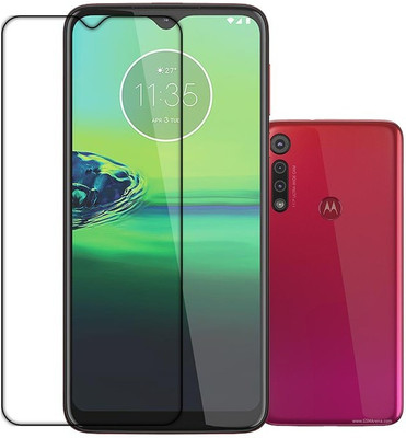 SOMTONE Front and Back Tempered Glass for MOTO G8 PLAY(Pack of 1)