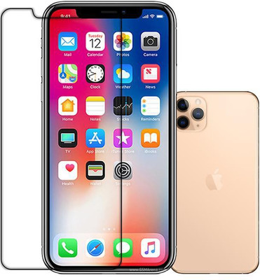 SOMTONE Front and Back Tempered Glass for IPHONE 11 PRO MAX(Pack of 1)