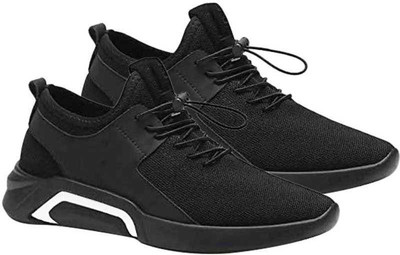 Azeraa Running Shoes For Men(Black)