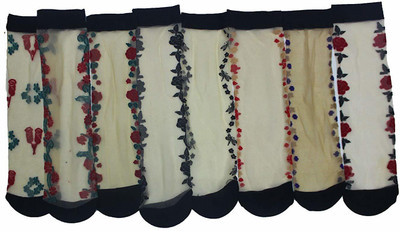 Apastra Women Floral Print Ankle Length(Pack of 8)