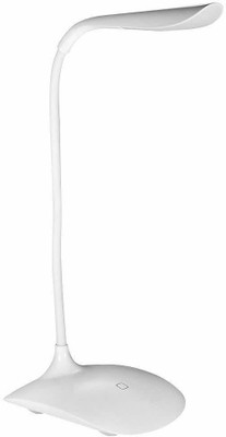 KHODALRAJ ENTERPRISES Powerful Rechargeable Emergency Table Lamp / Student Reading Light Study Lamp(32 cm, White)