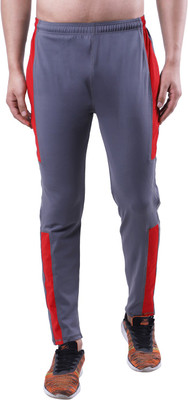 A-Okay Colorblock Men Grey Track Pants