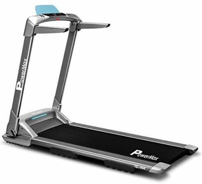 Powermax Fitness UrbanTrek TD-M4 - (2.0HP) 100% Pre-Installed, Flat Surface, Motorized Compact Treadmill with Android & iOS App Treadmill