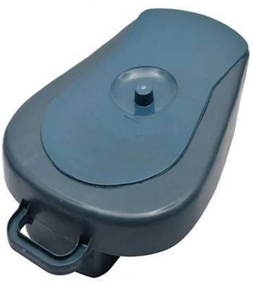 OSSDEN Unisex Polypropylene Bed Pan with Lid Urine Pot(200 ml Blue)
