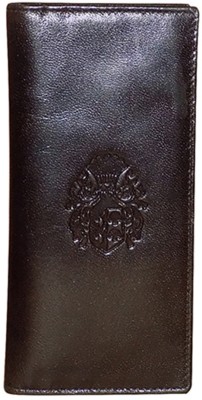 Style 98 Men Black Genuine Leather Document Holder(18 Card Slots)