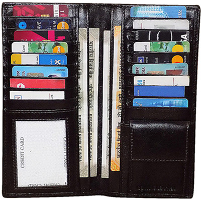 Kan 15 Card Holder(Set of 1, Brown)