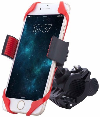 SEVAM Universal Adjustable Bicycle, Bike Cell Phone Holder Cradle Stand for Motorcycle Rack Handlebar Smartphone Mobile Holder