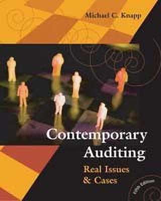 Contemporary Auditing(English, Paperback, Knapp Michael C.)