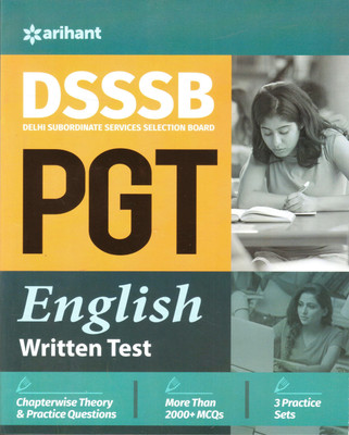 DSSSB PGT English Written Test 2020(English, Paperback, unknown)