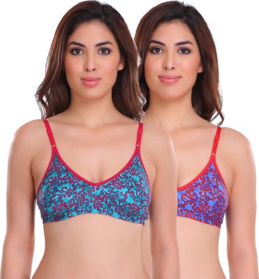 Fashion Comfortz by Fashion Comfortz Simpal H Bra Women Minimizer Non Padded Bra(Multicolor)