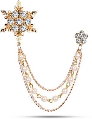 Brooch on outlet indo western