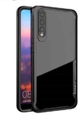 DOTCASE Back Cover for Samsung Galaxy A50(Black, Transparent, Dual Protection)