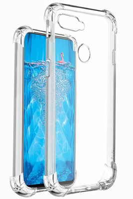 OffersOnly Bumper Case for Oppo F9 Scratch Resistant(Transparent, Shock Proof, Silicon, Pack of: 1)