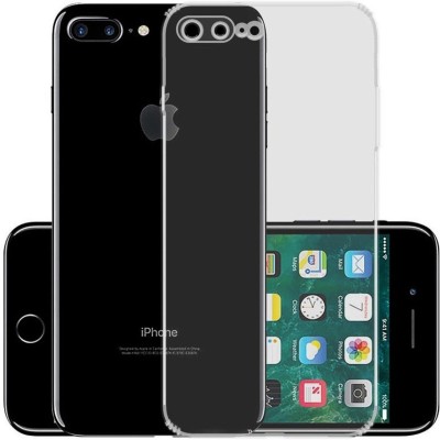 Flipkart SmartBuy Back Cover for Apple iPhone 7 Plus, Apple iPhone 8 Plus(Transparent, Silicon)