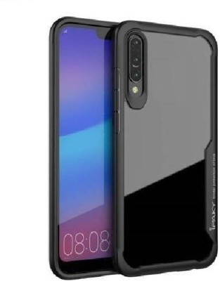 DOTCASE Back Cover for Samsung Galaxy A50S(Black, Transparent, Grip Case)