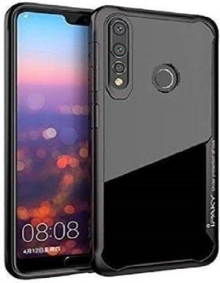 DOTCASE Back Cover for Samsung Galaxy A20S(Black, Transparent, Dual Protection)