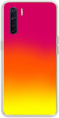 mobom Back Cover for Oppo F15(Multicolor, Dual Protection, Silicon, Pack of: 1)