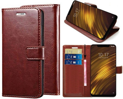 Carnage Flip Cover for Samsung Galaxy M30s, Samsung Galaxy M31(Brown, Dual Protection, Pack of: 1)