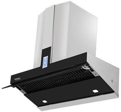 Hindware Zaira heat Auto clean Auto Clean Wall Mounted Chimney (black 1350 CMH)