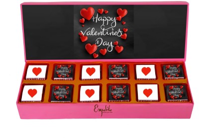 Expelite valentine day gift for boyfriend - 12 Theme - valentine day gift for girlfriend Bars(12 x 29.17 g)