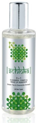 MODICARE SCHLOKA 3 IN 1 CLEANSER, TONER AND MAKE UP REMOVER WITH GREEN TEA & CHAMOMILE EXTRACT (200 ml) Face Wash(200 ml)