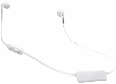 Philips Headphones Wired without Mic Headset(White, In the Ear)
