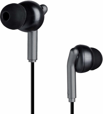 ZEBRONICS Bro Wired Earphone Wired(Black, In the Ear)