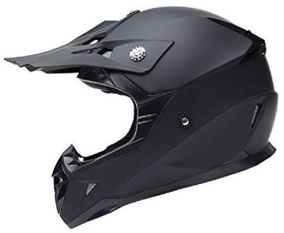 YEMA Motorcycle Motocross ATV Helmet dot Certified - ym-915 Motorbike Moped Full f Motorbike Helmet(Black)