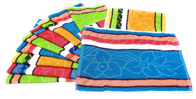 MPS Neo01 Multicolor Cloth Napkins(12 Sheets)