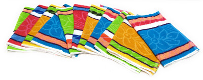 MPS Soft Multicolor Cloth Napkins(12 Sheets)