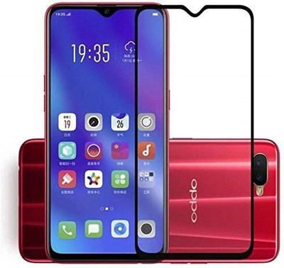 AKSHUD Edge To Edge Tempered Glass for OPPO K1(Pack of 1)