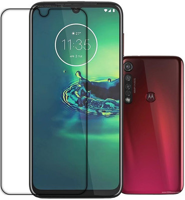 SOMTONE Front and Back Tempered Glass for Moto G8 Plus(Pack of 1)