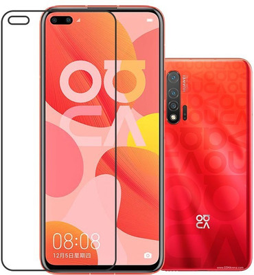 SOMTONE Front and Back Tempered Glass for Huawei nova 6(Pack of 1)