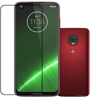 SOMTONE Front and Back Tempered Glass for MOTO G7 PLUS(Pack of 1)