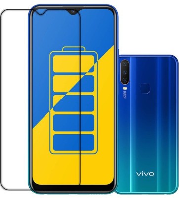 SOMTONE Front and Back Tempered Glass for VIVO Y15(Pack of 1)