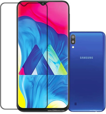SOMTONE Front and Back Tempered Glass for Samsung Galaxy M10(Pack of 1)