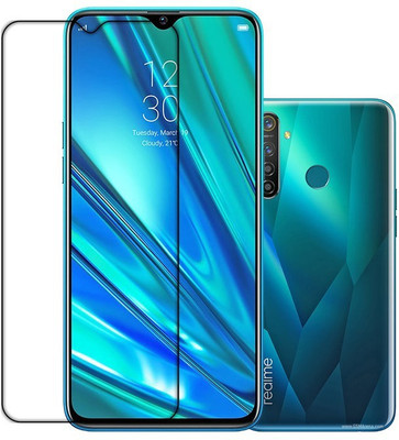 SOMTONE Front and Back Tempered Glass for REALME 5 PRO(Pack of 1)