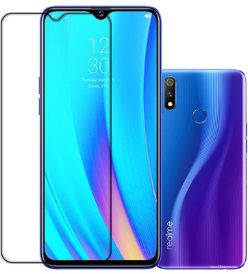 SOMTONE Front and Back Tempered Glass for REALME 3 PRO(Pack of 1)